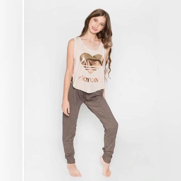 Sugar and Bruno Girls Dancer Mesh Tank Top NWOT - Picture 4 of 5